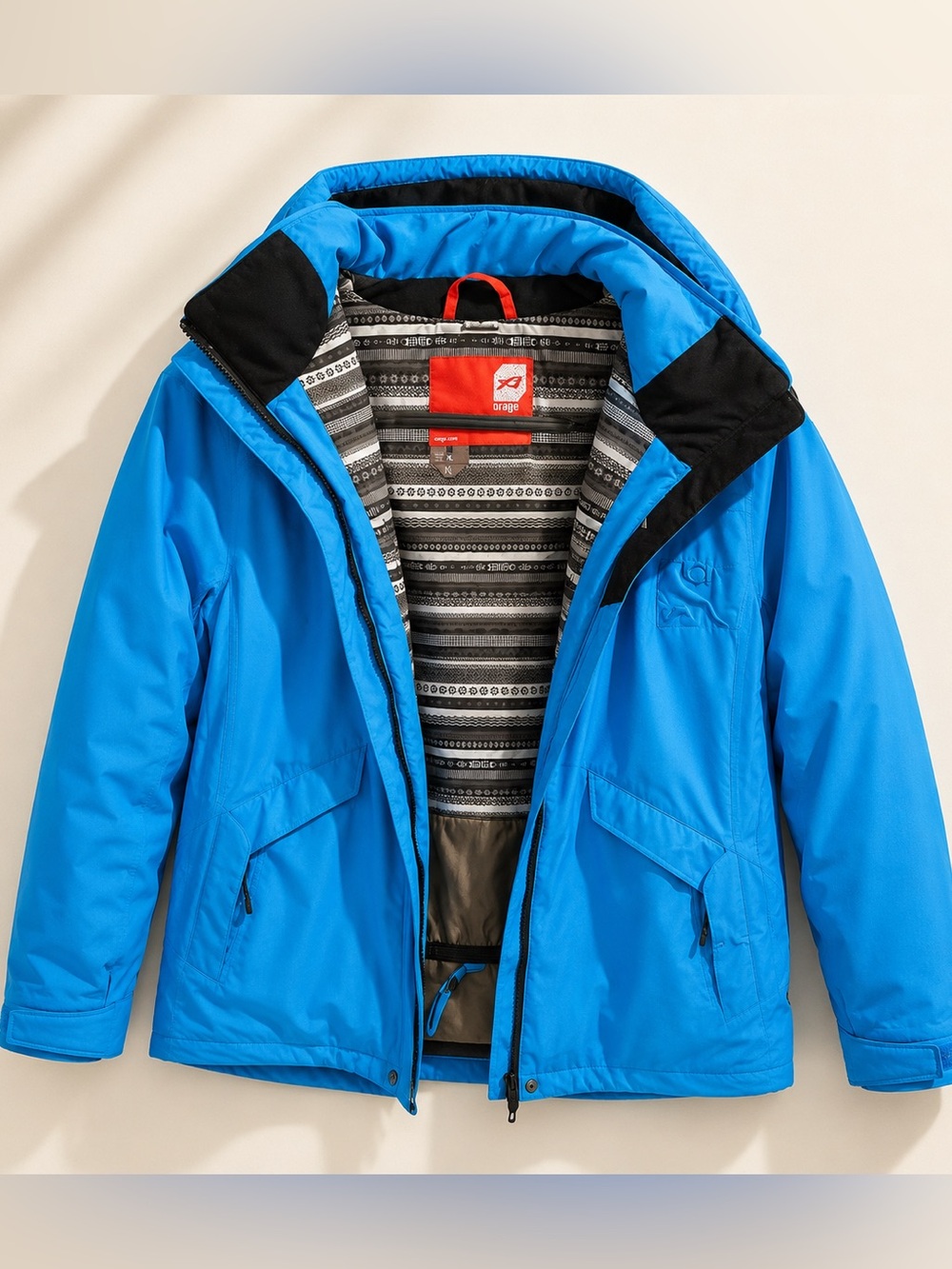Orage Women’s Ski/Snowboard Jacket – XL – Turquoise Blue – Like New